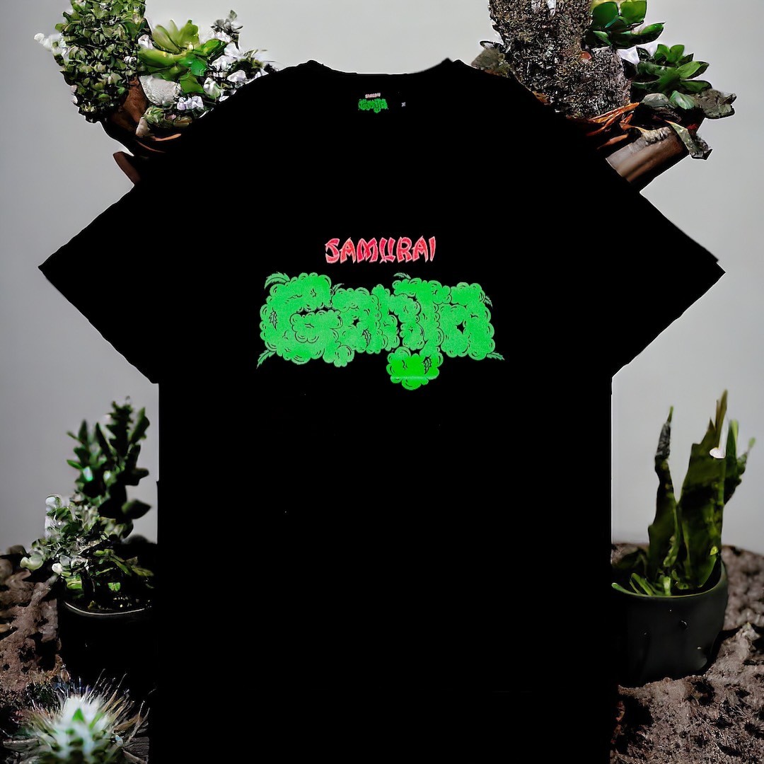 Samurai Ganja logo T-shirts